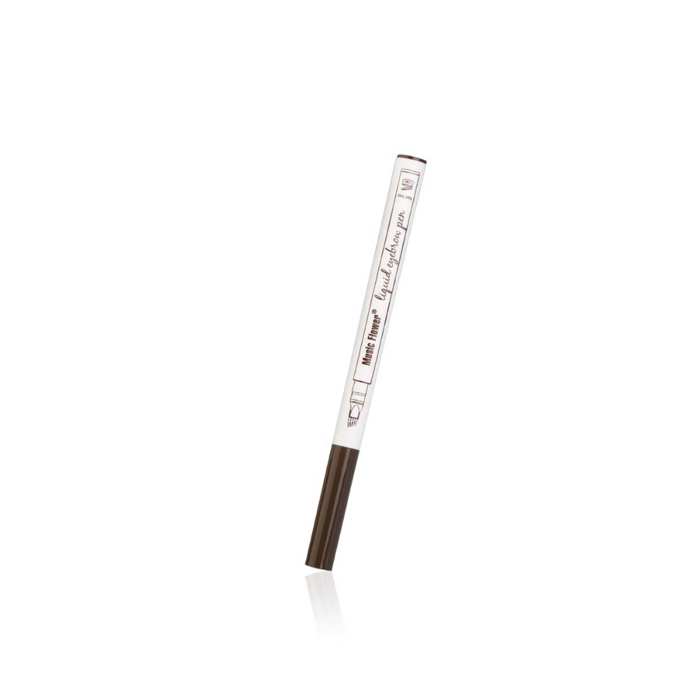 Music Flower Penna per Sopracciglia Waterproof Effetto Tatuaggio 24H a 4 Denti