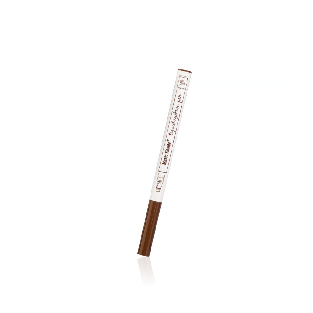 Music Flower Penna per Sopracciglia Waterproof Effetto Tatuaggio 24H a 4 Denti