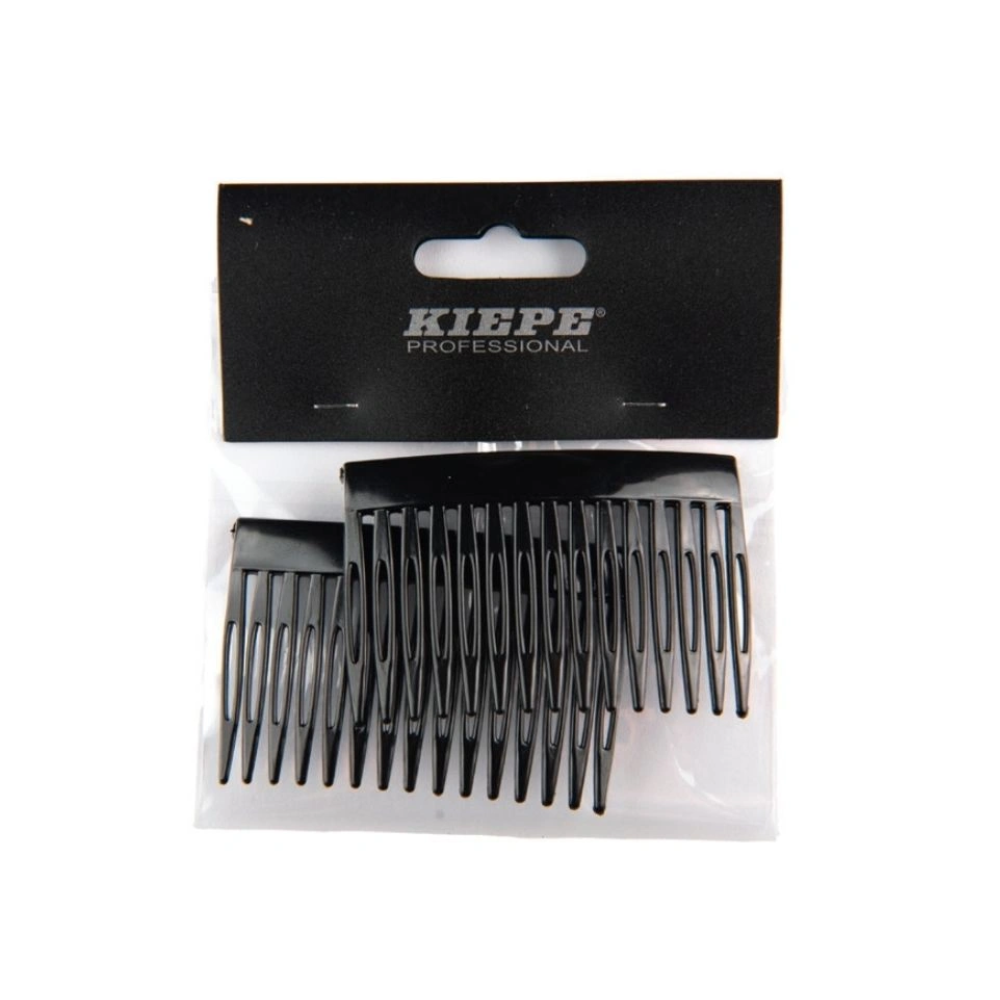 Kiepe Pettinino Nero per Capelli 7 cm 2 pz