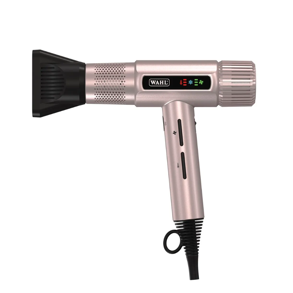 Wahl Phon Hair Dryer Vanquish Rose Gold Digital Motor