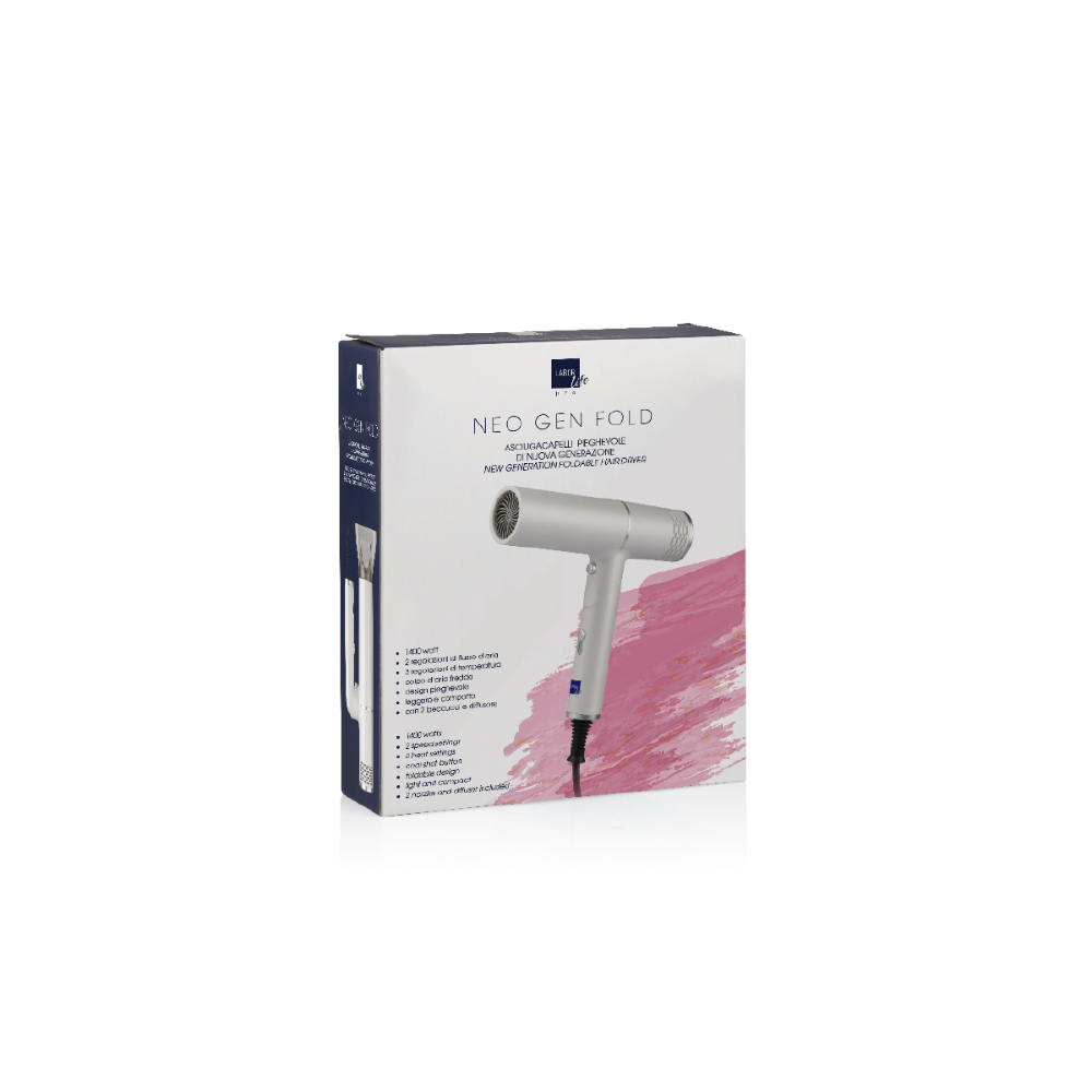 Labor NeoGen Fold W292 Asciugacapelli Pieghevole