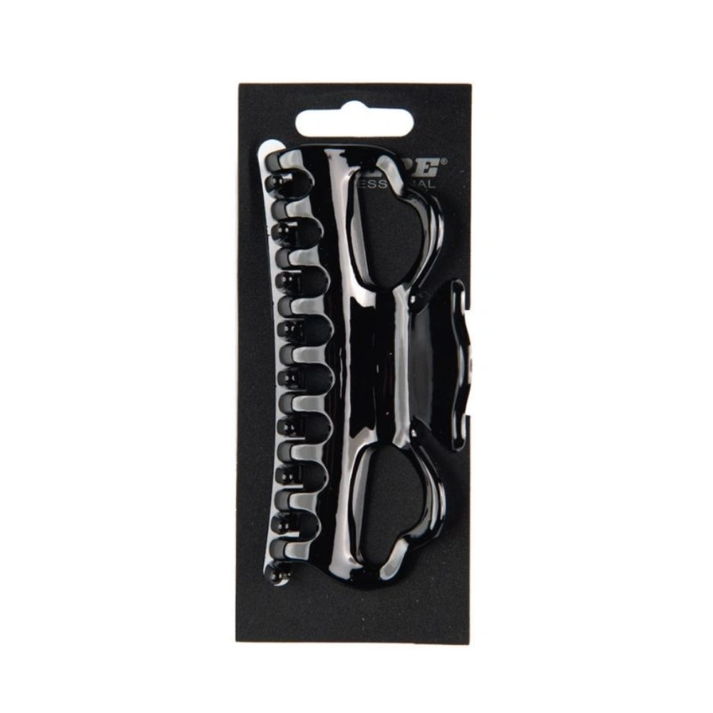 Kiepe Pinza Mollettone per Capelli Nera 10 cm 1 pz