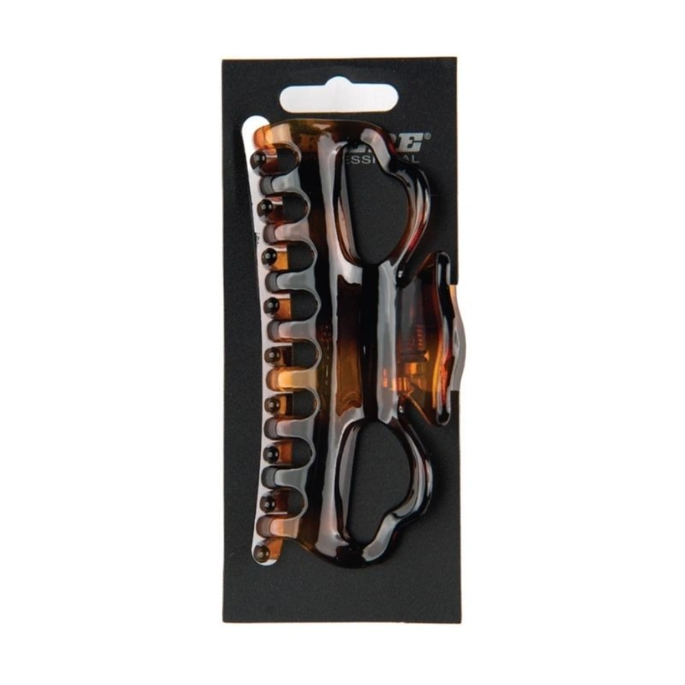 Kiepe Pinza Mollettone per Capelli Marrone 10 cm 1 pz