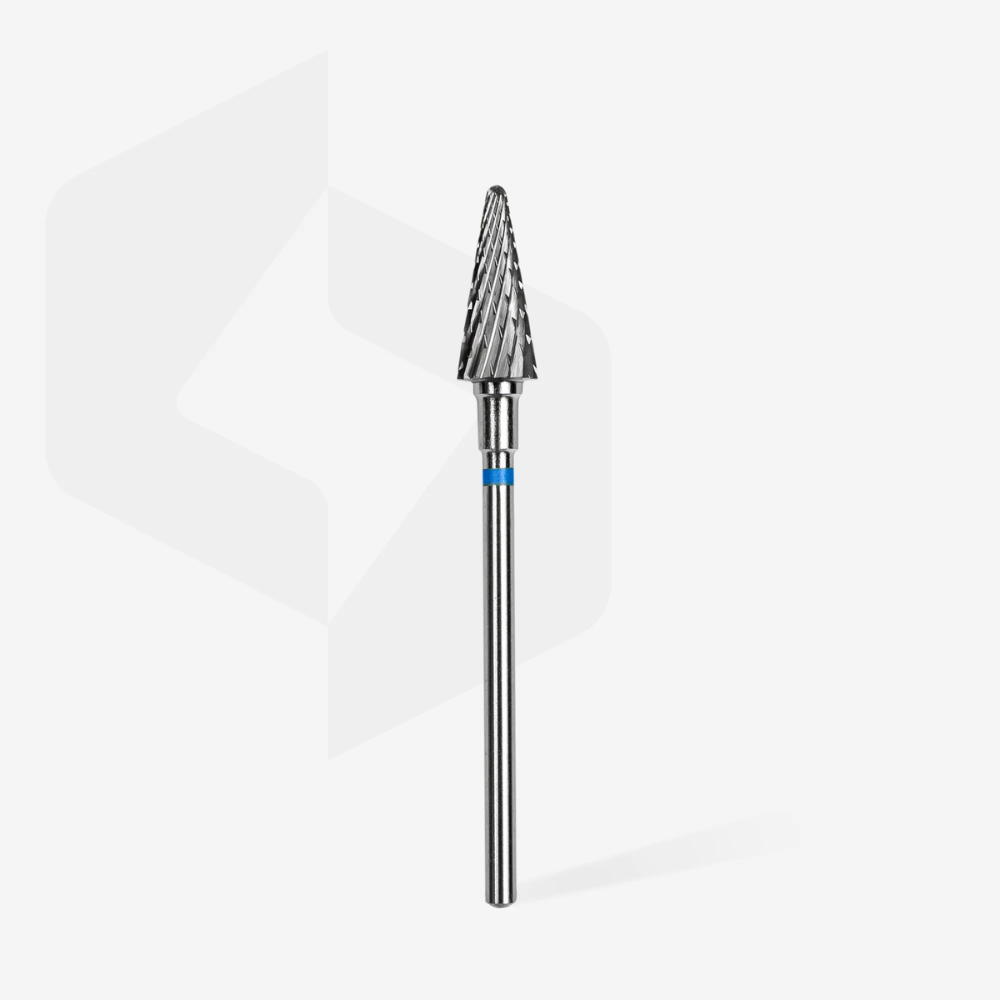 Staleks Punta Carbide Cono Blu – Ø 6 mm / Lunghezza 14 mm