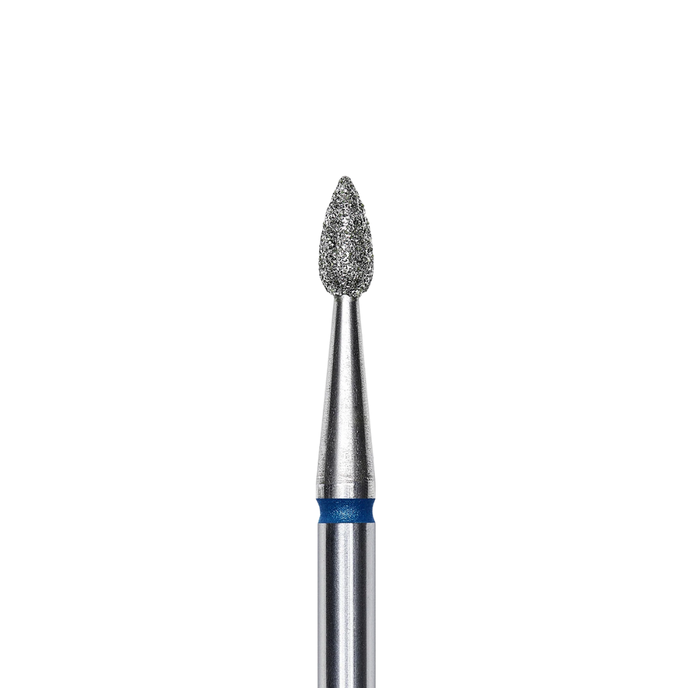 Staleks Punta Diamantata Goccia Blu Ø 2,3 mm – fresa professionale per manicure e pedicure