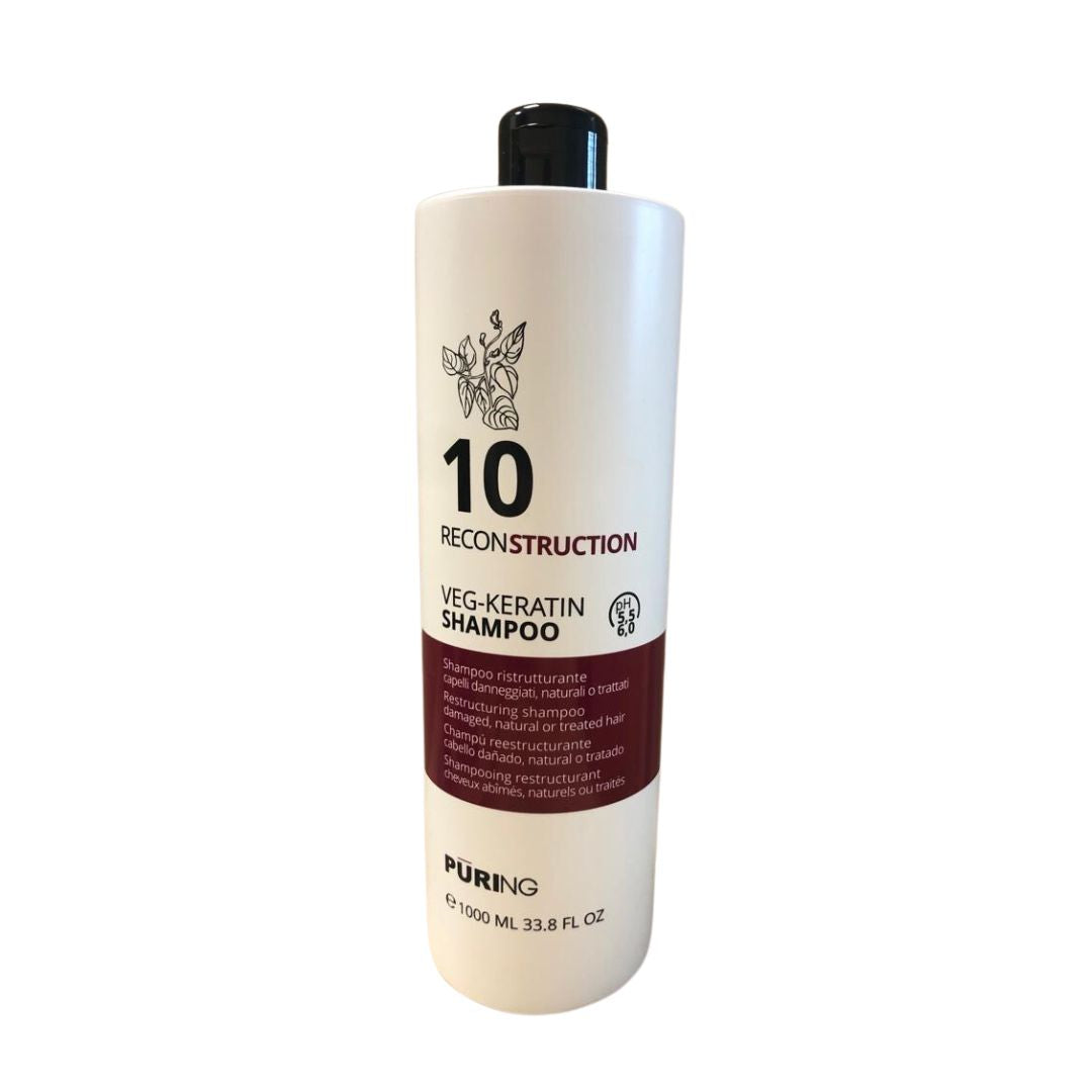 Puring 10 Reconstruction Shampoo Veg-keratin