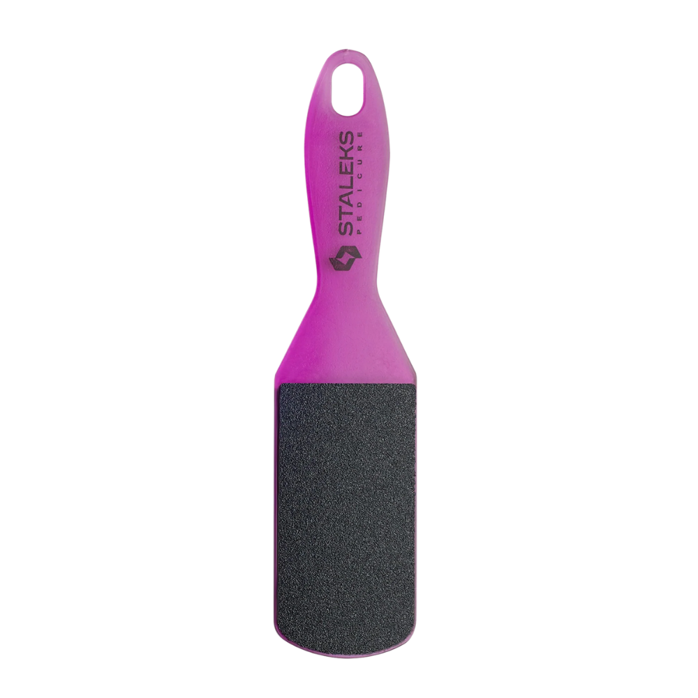 Staleks Raspa in Plastica per Talloni EXPERT 10 Tipo 1 – raspa pedicure professionale doppia grana 60/80