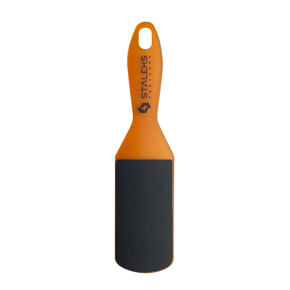 Staleks Raspa in Plastica per Talloni EXPERT 10 Tipo 3 – raspa pedicure professionale doppia grana 100/180