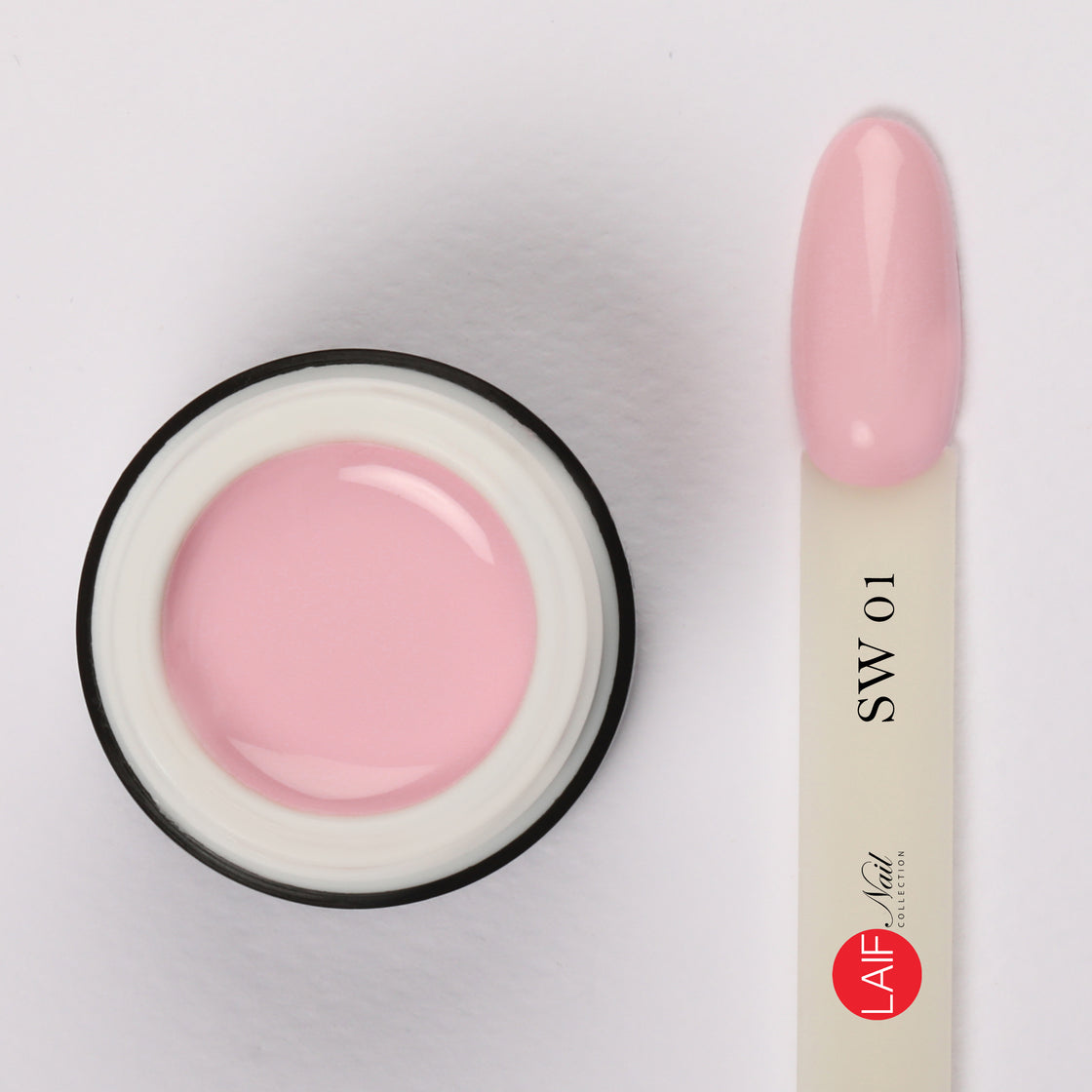 Laif Gel Color Sweet Bloom SW01 Pastel Pink