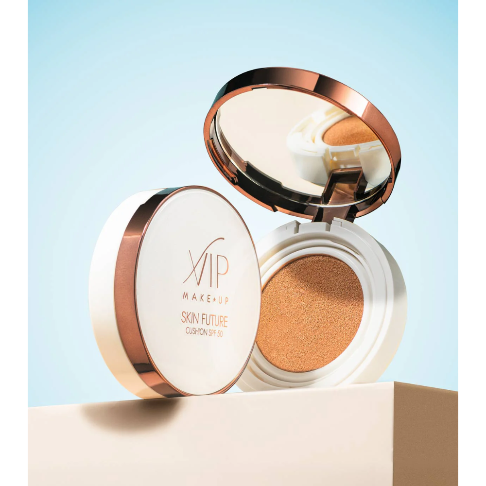 Vip Make Up Skin Future Cushion SPF 50 Fondotinta in Cushion Idratante e Protettivo