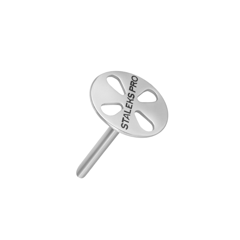 Staleks Disco per Pedicure PODODISC EXPERT M Completo di Lima Sostituibile Grana 180 (20 mm, 5 pz)