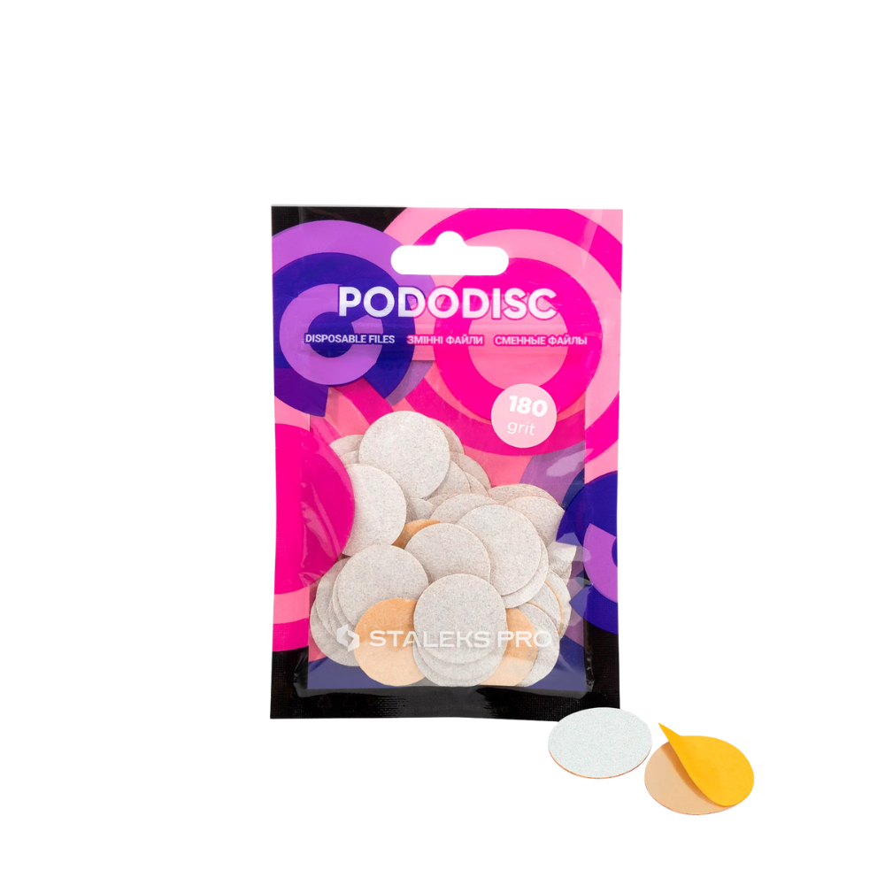 Staleks Pro Lime Ricambio PDF-20-180W – 180 grit monouso per disco Pododisc pedicure professionale