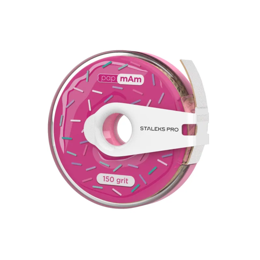 Staleks Pro Expert Lima PapmAm Bianca in Rotolo 7 m con Custodia – Grana 100/150/180/240