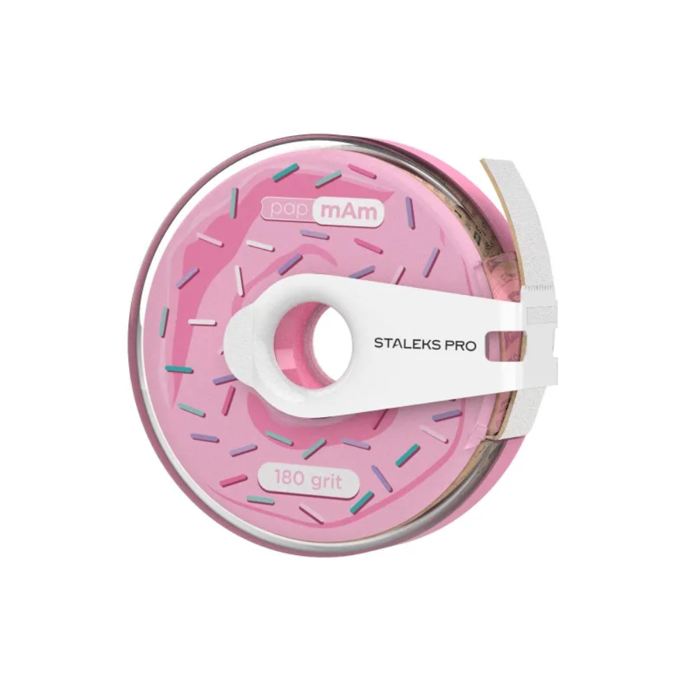 Staleks Pro Expert Lima PapmAm Bianca in Rotolo 7 m con Custodia – Grana 100/150/180/240
