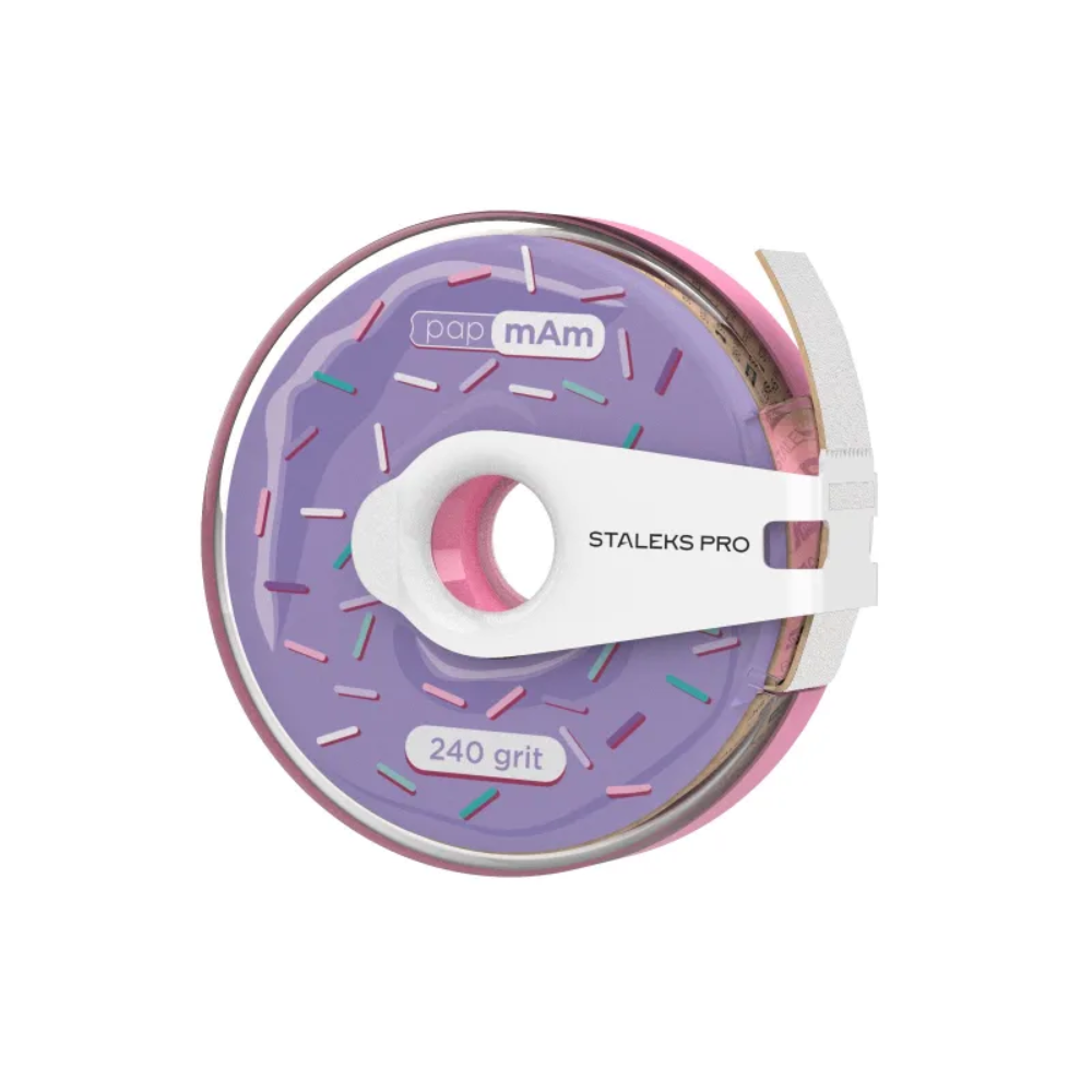 Staleks Pro Expert Lima PapmAm Bianca in Rotolo 7 m con Custodia – Grana 100/150/180/240