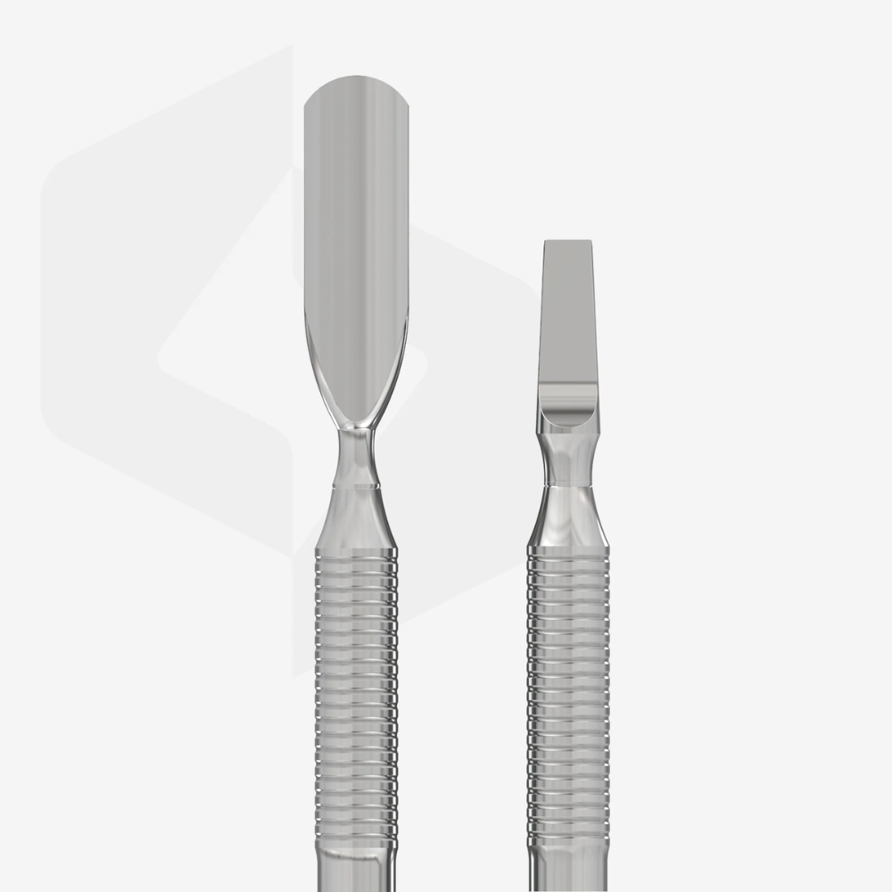 Staleks Pro Spatola per manicure (pusher largo + lama dritta) – EXPERT 30 TYPE 5