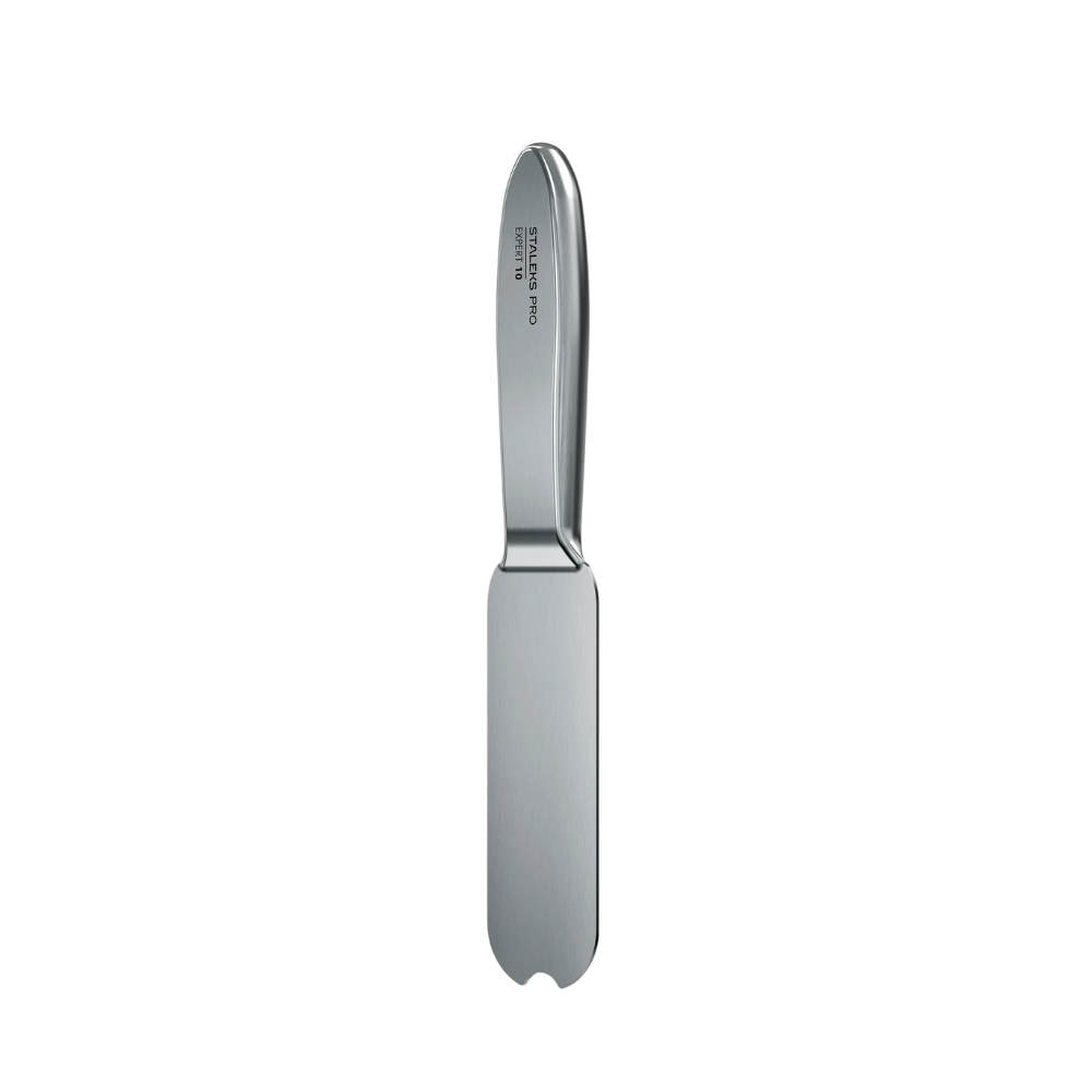 Raspa per talloni in metallo STALEKS PRO EXPERT 10 – Base pedicure professionale