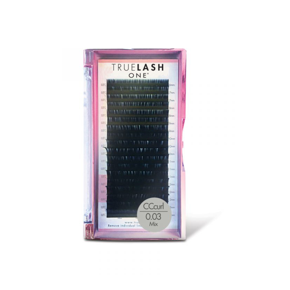 True Lash Volume Mixed Black CC 0,03 mm (6–14 mm) – Extensions Ciglia Volume