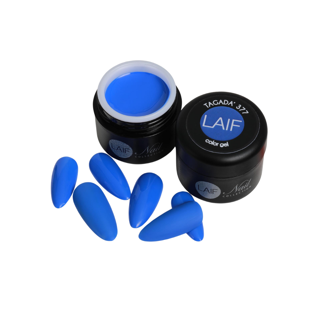 Gel per unghie blu