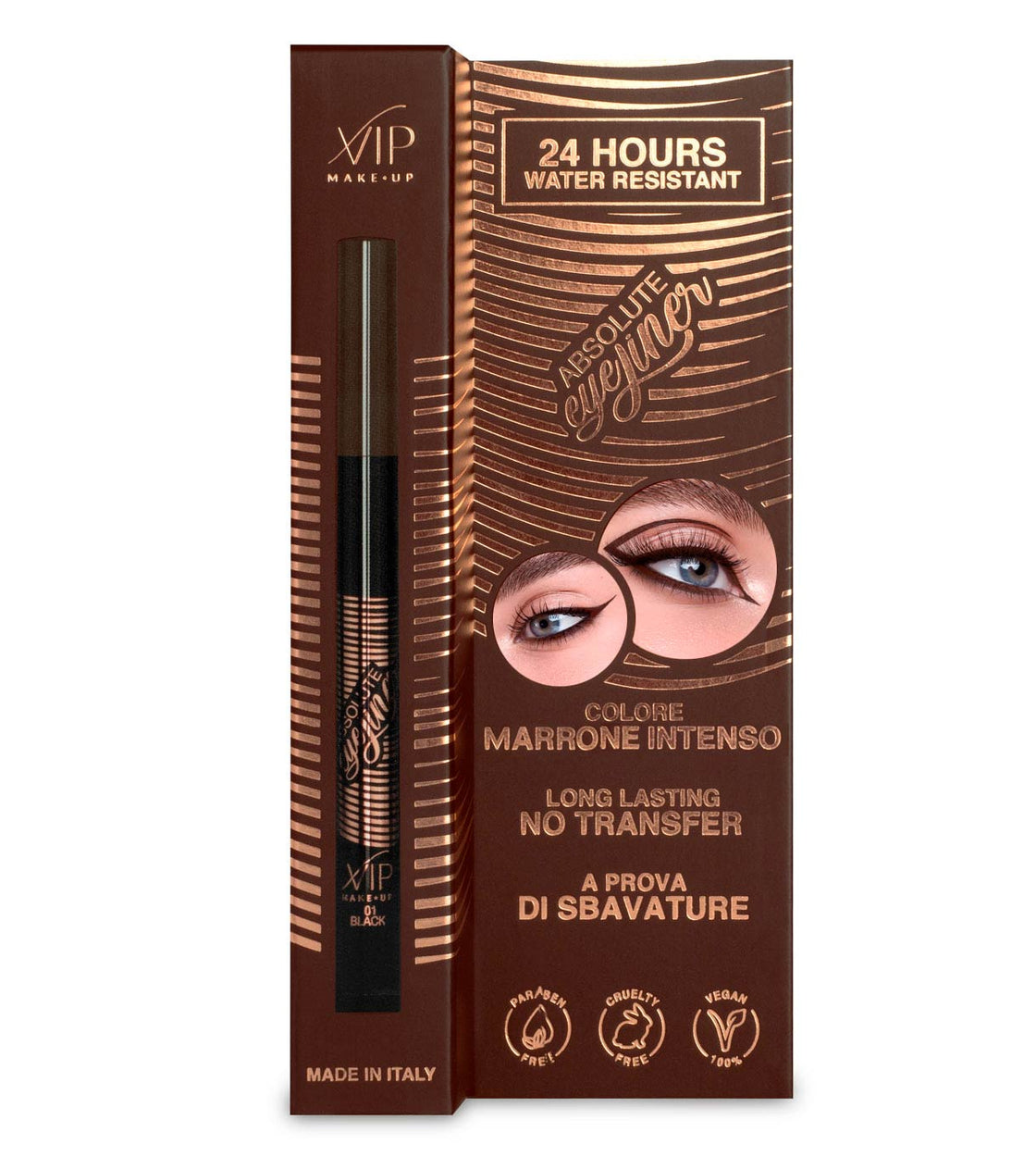 Vip Make Up Eyeliner Water Resistant 24h