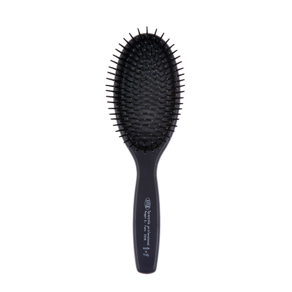 3ME Maestri Large Oval Brush in Whale Spikes