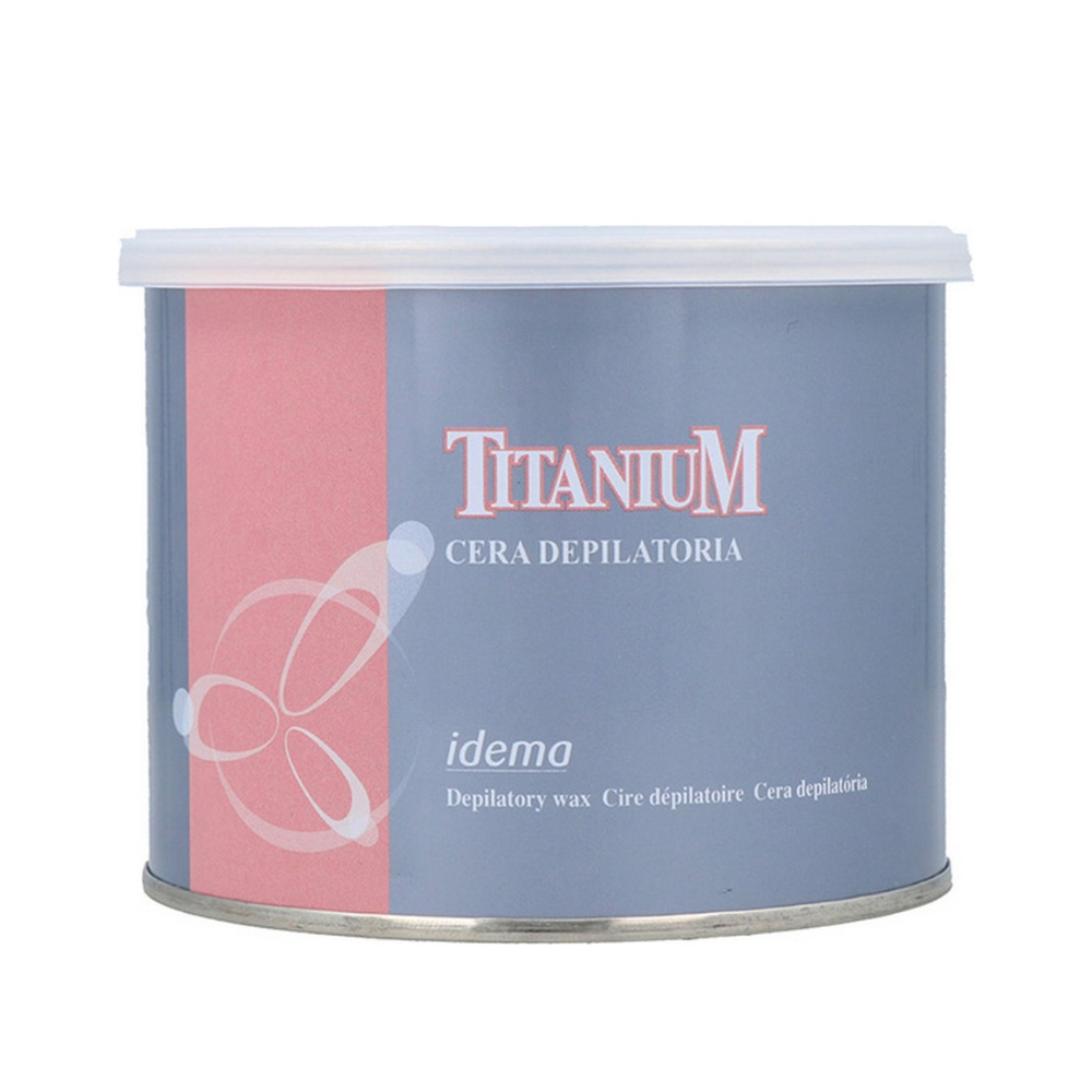 Idema Titanium Pink Titanium Lipo Wax Jar 400 ml