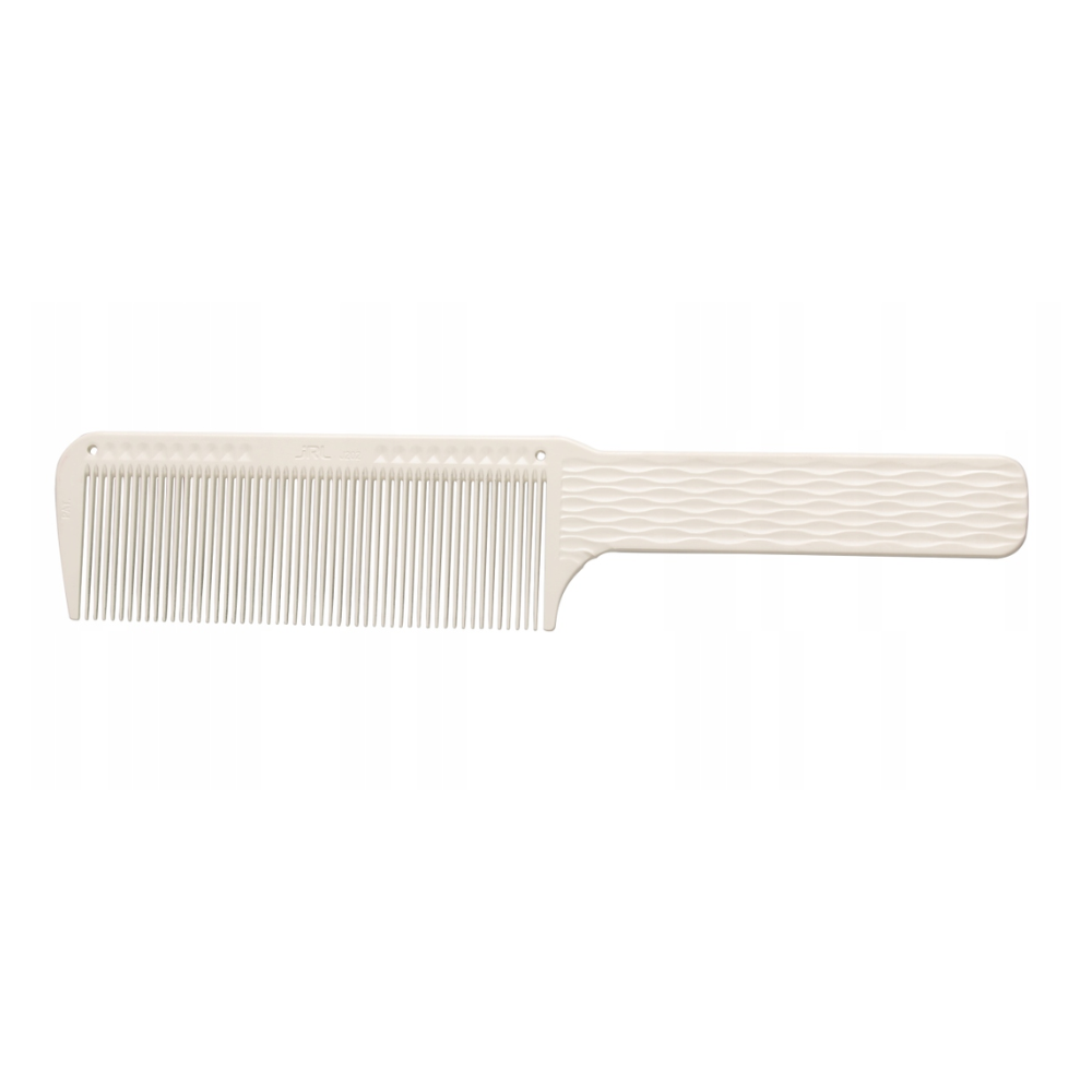 JRL White Barber Blending Comb With Handle J202