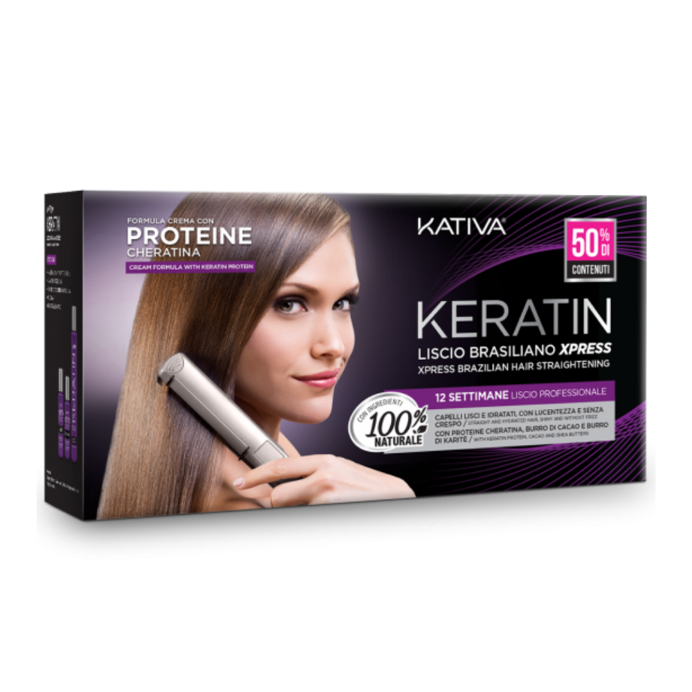 Kativa Keratin Xpress Smoothing Treatment Kit