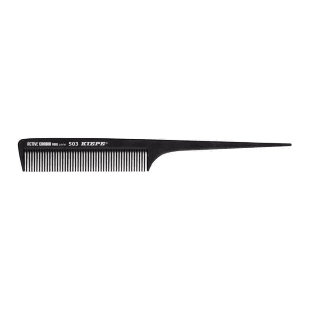 Kiepe Professional Carbon Comb with Plastic Tail 503