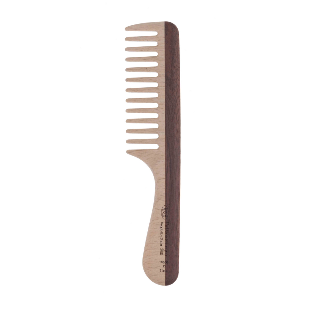 3ME Maestri Combs with sparse two-tone wooden handle