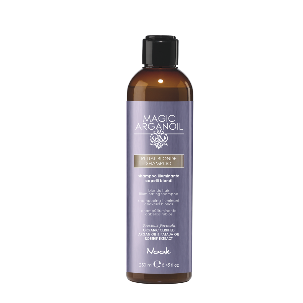 Nook Magic Argan oil ritual blonde shampoo 250 ml