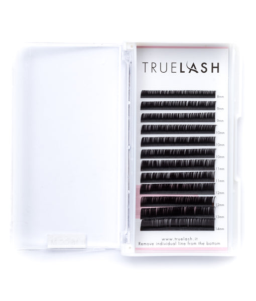 True Lash Wimpern One to One gemischt schwarz cc 0,12 mm 8 - 14