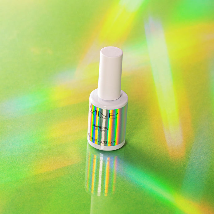 Mesauda MNP Rainbow Cat Eye Semi-Permanent Gel Nails