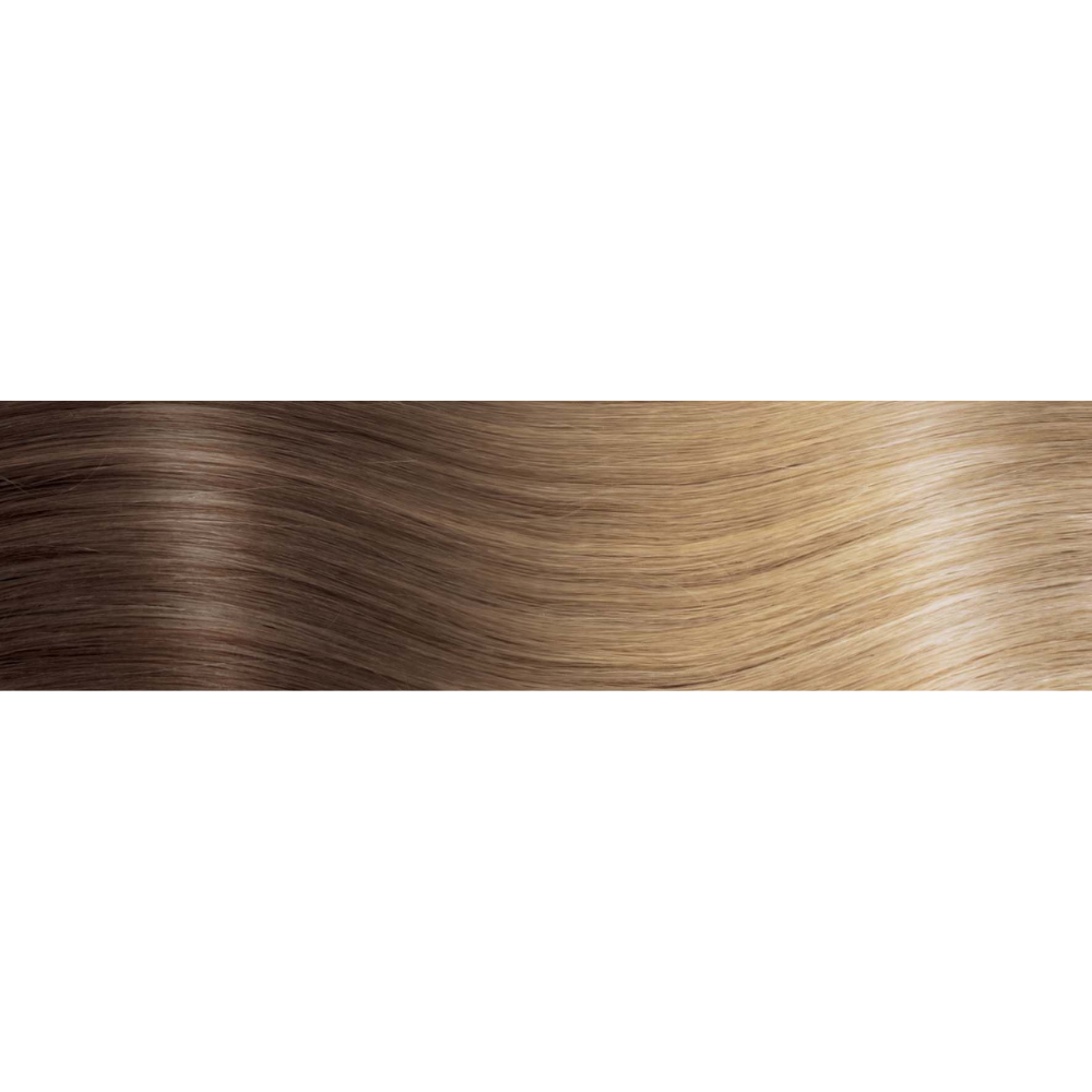 She Extensions mit Keratin Shatush gerade Natural 45/50cm