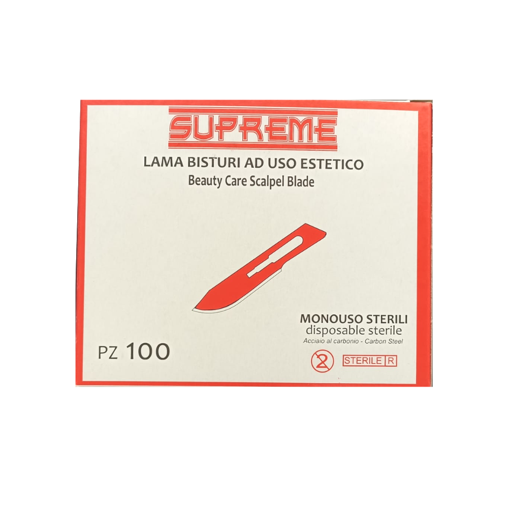 Supreme scalpel blade for aesthetic use