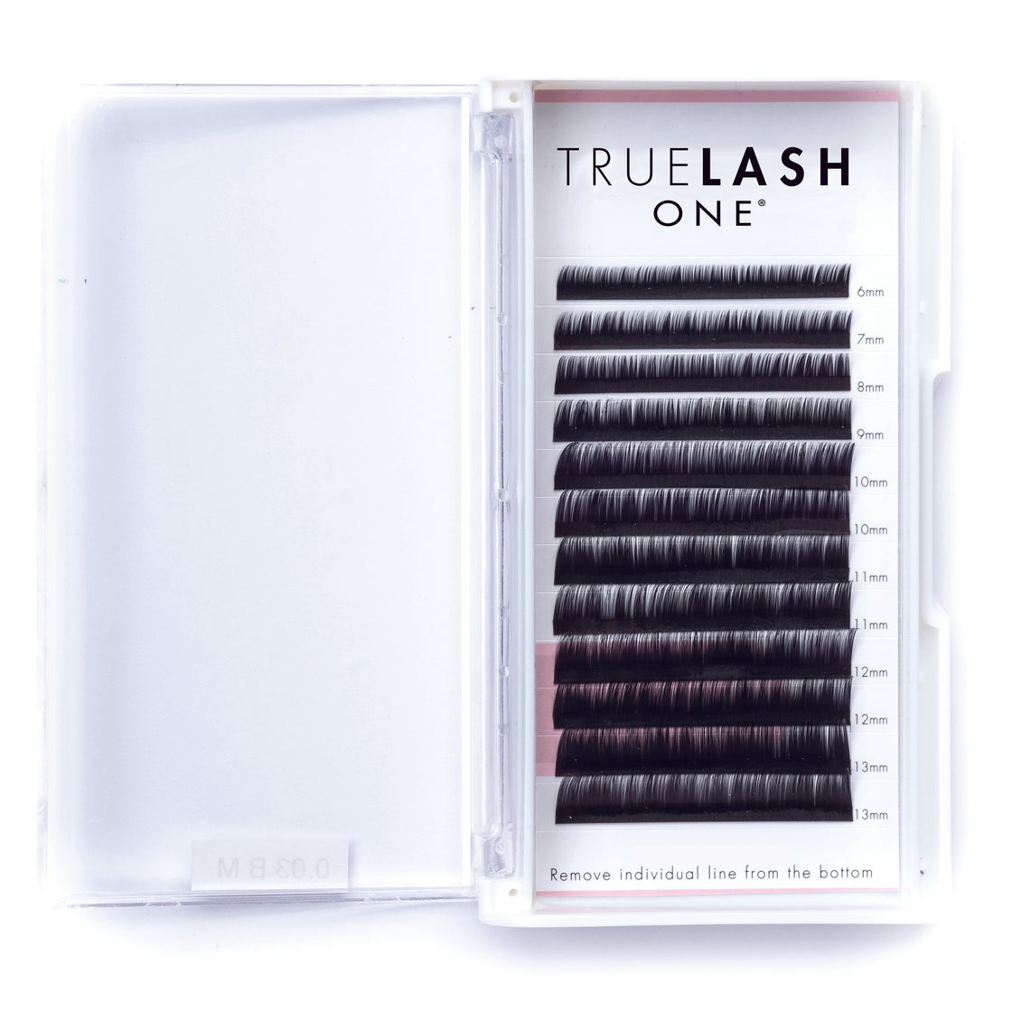 True Lash Eyelashes Volume mixed black 0.03 mm 6 - 13